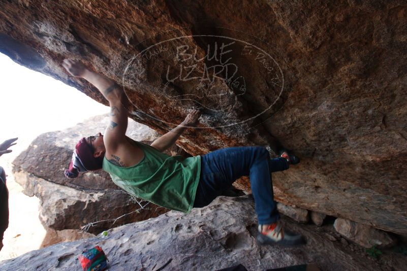 Bouldering in Hueco Tanks on 11/24/2018 with Blue Lizard Climbing and Yoga

Filename: SRM_20181124_1222330.jpg
Aperture: f/5.6
Shutter Speed: 1/320
Body: Canon EOS-1D Mark II
Lens: Canon EF 16-35mm f/2.8 L