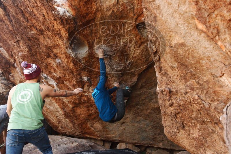 Bouldering in Hueco Tanks on 11/24/2018 with Blue Lizard Climbing and Yoga

Filename: SRM_20181124_1229410.jpg
Aperture: f/6.3
Shutter Speed: 1/250
Body: Canon EOS-1D Mark II
Lens: Canon EF 16-35mm f/2.8 L