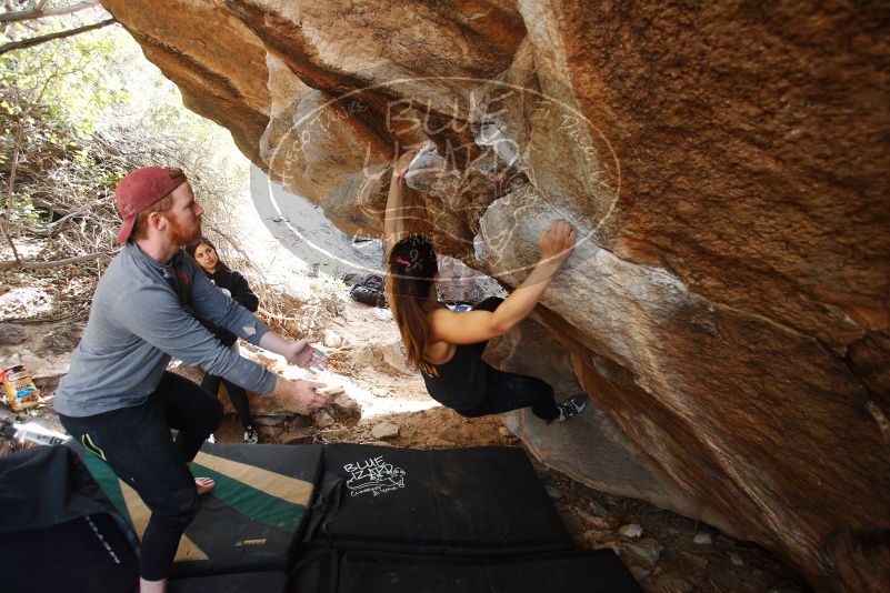 Bouldering in Hueco Tanks on 11/24/2018 with Blue Lizard Climbing and Yoga

Filename: SRM_20181124_1233330.jpg
Aperture: f/3.5
Shutter Speed: 1/250
Body: Canon EOS-1D Mark II
Lens: Canon EF 16-35mm f/2.8 L