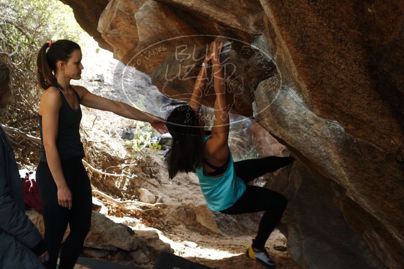 Bouldering in Hueco Tanks on 11/24/2018 with Blue Lizard Climbing and Yoga

Filename: SRM_20181124_1242550.jpg
Aperture: f/5.0
Shutter Speed: 1/320
Body: Canon EOS-1D Mark II
Lens: Canon EF 50mm f/1.8 II