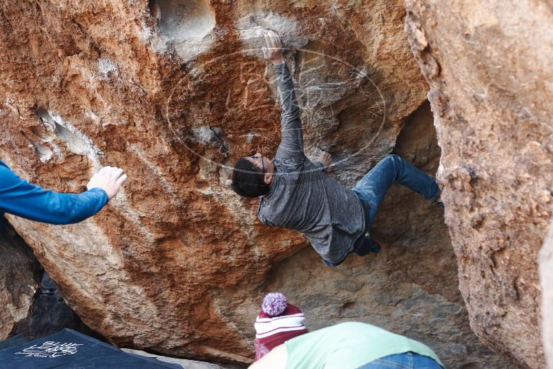 Bouldering in Hueco Tanks on 11/24/2018 with Blue Lizard Climbing and Yoga

Filename: SRM_20181124_1255450.jpg
Aperture: f/4.0
Shutter Speed: 1/250
Body: Canon EOS-1D Mark II
Lens: Canon EF 50mm f/1.8 II