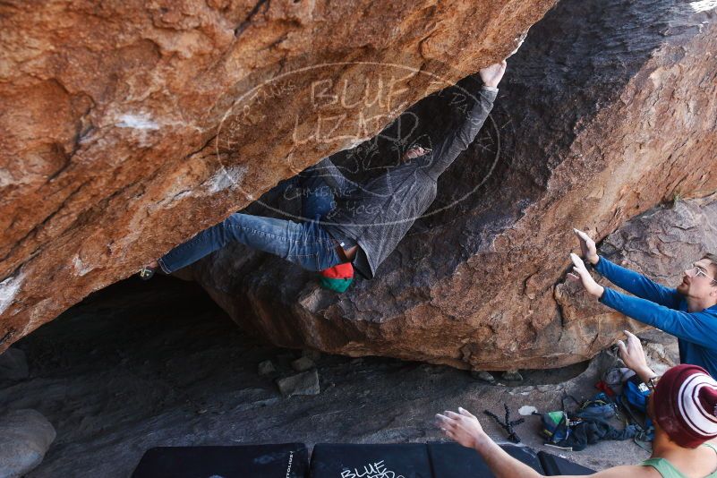 Bouldering in Hueco Tanks on 11/24/2018 with Blue Lizard Climbing and Yoga

Filename: SRM_20181124_1303451.jpg
Aperture: f/5.0
Shutter Speed: 1/250
Body: Canon EOS-1D Mark II
Lens: Canon EF 16-35mm f/2.8 L