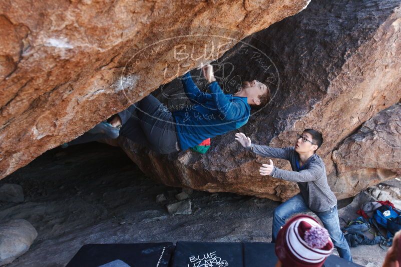 Bouldering in Hueco Tanks on 11/24/2018 with Blue Lizard Climbing and Yoga

Filename: SRM_20181124_1304340.jpg
Aperture: f/4.5
Shutter Speed: 1/250
Body: Canon EOS-1D Mark II
Lens: Canon EF 16-35mm f/2.8 L