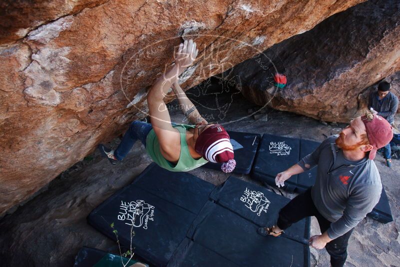 Bouldering in Hueco Tanks on 11/24/2018 with Blue Lizard Climbing and Yoga

Filename: SRM_20181124_1304490.jpg
Aperture: f/4.5
Shutter Speed: 1/250
Body: Canon EOS-1D Mark II
Lens: Canon EF 16-35mm f/2.8 L