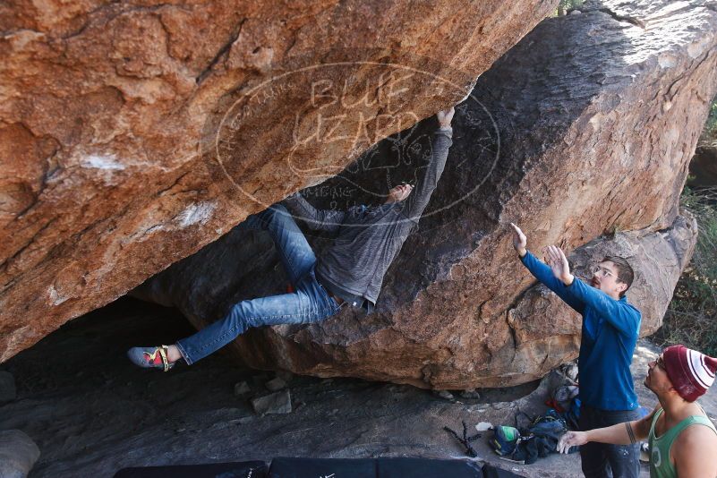 Bouldering in Hueco Tanks on 11/24/2018 with Blue Lizard Climbing and Yoga

Filename: SRM_20181124_1305100.jpg
Aperture: f/5.0
Shutter Speed: 1/250
Body: Canon EOS-1D Mark II
Lens: Canon EF 16-35mm f/2.8 L