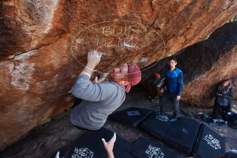 Bouldering in Hueco Tanks on 11/24/2018 with Blue Lizard Climbing and Yoga

Filename: SRM_20181124_1314121.jpg
Aperture: f/6.3
Shutter Speed: 1/250
Body: Canon EOS-1D Mark II
Lens: Canon EF 16-35mm f/2.8 L