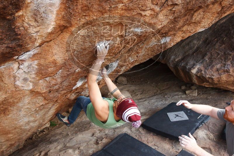 Bouldering in Hueco Tanks on 11/24/2018 with Blue Lizard Climbing and Yoga

Filename: SRM_20181124_1333340.jpg
Aperture: f/6.3
Shutter Speed: 1/250
Body: Canon EOS-1D Mark II
Lens: Canon EF 16-35mm f/2.8 L