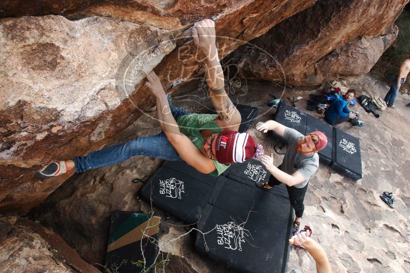 Bouldering in Hueco Tanks on 11/24/2018 with Blue Lizard Climbing and Yoga

Filename: SRM_20181124_1333461.jpg
Aperture: f/8.0
Shutter Speed: 1/250
Body: Canon EOS-1D Mark II
Lens: Canon EF 16-35mm f/2.8 L