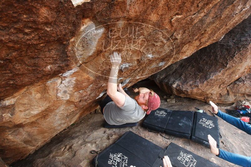 Bouldering in Hueco Tanks on 11/24/2018 with Blue Lizard Climbing and Yoga

Filename: SRM_20181124_1335211.jpg
Aperture: f/6.3
Shutter Speed: 1/250
Body: Canon EOS-1D Mark II
Lens: Canon EF 16-35mm f/2.8 L