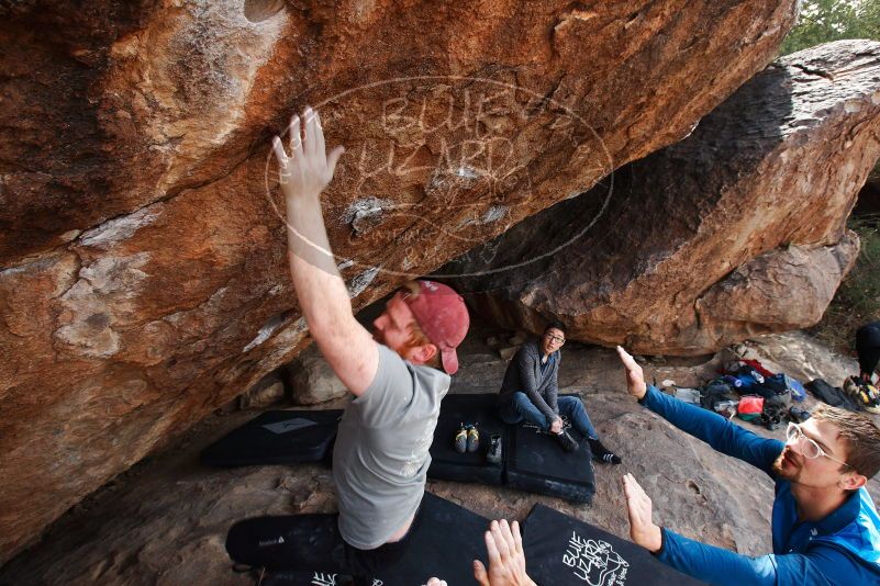 Bouldering in Hueco Tanks on 11/24/2018 with Blue Lizard Climbing and Yoga

Filename: SRM_20181124_1339020.jpg
Aperture: f/8.0
Shutter Speed: 1/250
Body: Canon EOS-1D Mark II
Lens: Canon EF 16-35mm f/2.8 L