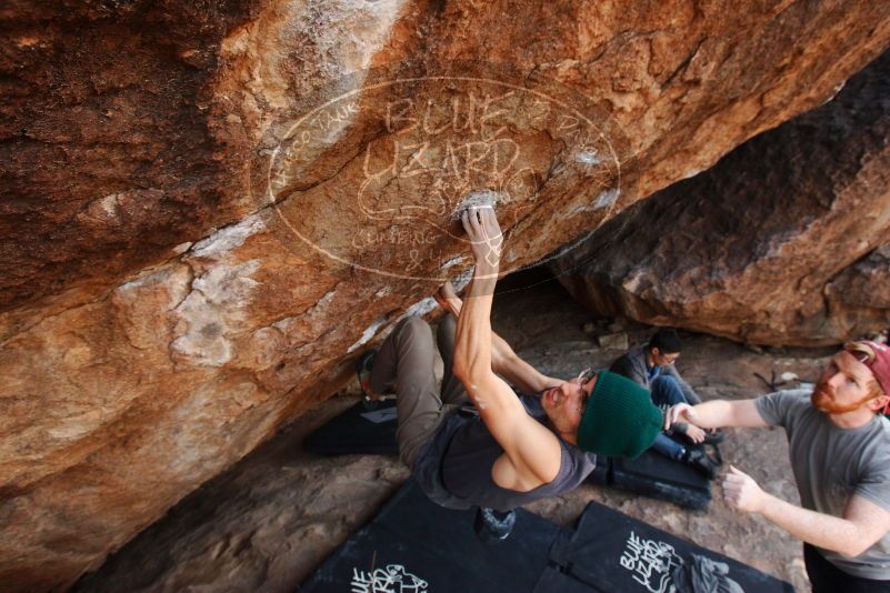 Bouldering in Hueco Tanks on 11/24/2018 with Blue Lizard Climbing and Yoga

Filename: SRM_20181124_1340011.jpg
Aperture: f/6.3
Shutter Speed: 1/320
Body: Canon EOS-1D Mark II
Lens: Canon EF 16-35mm f/2.8 L