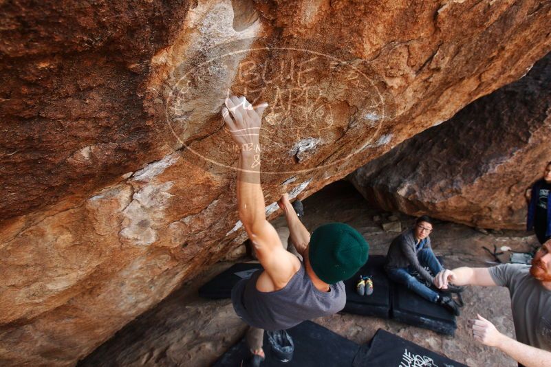 Bouldering in Hueco Tanks on 11/24/2018 with Blue Lizard Climbing and Yoga

Filename: SRM_20181124_1340040.jpg
Aperture: f/6.3
Shutter Speed: 1/320
Body: Canon EOS-1D Mark II
Lens: Canon EF 16-35mm f/2.8 L