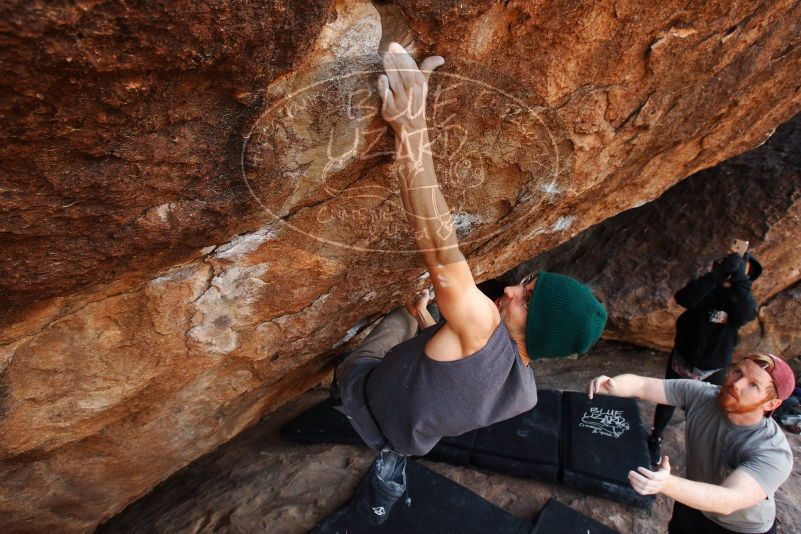 Bouldering in Hueco Tanks on 11/24/2018 with Blue Lizard Climbing and Yoga

Filename: SRM_20181124_1341262.jpg
Aperture: f/6.3
Shutter Speed: 1/320
Body: Canon EOS-1D Mark II
Lens: Canon EF 16-35mm f/2.8 L