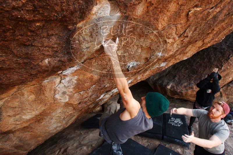 Bouldering in Hueco Tanks on 11/24/2018 with Blue Lizard Climbing and Yoga

Filename: SRM_20181124_1341271.jpg
Aperture: f/6.3
Shutter Speed: 1/320
Body: Canon EOS-1D Mark II
Lens: Canon EF 16-35mm f/2.8 L