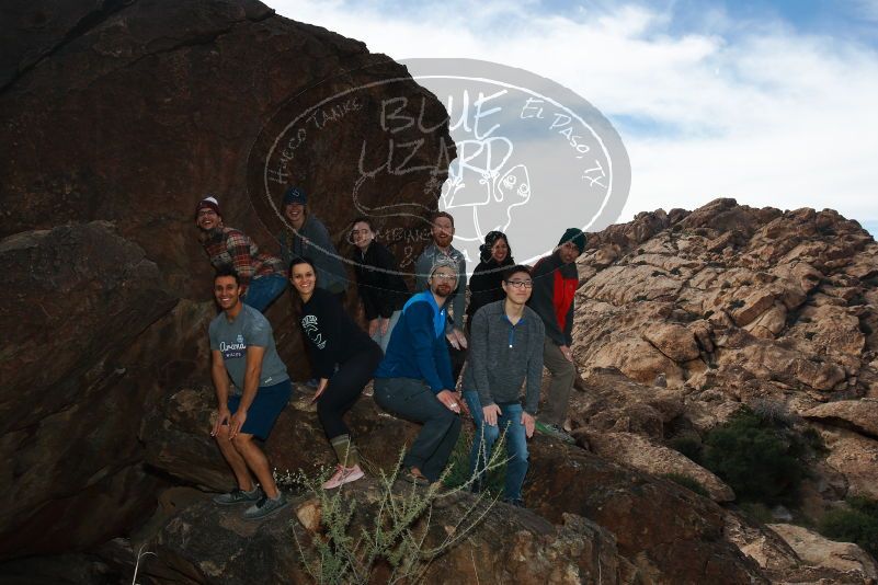 Bouldering in Hueco Tanks on 11/24/2018 with Blue Lizard Climbing and Yoga

Filename: SRM_20181124_1355520.jpg
Aperture: f/8.0
Shutter Speed: 1/250
Body: Canon EOS-1D Mark II
Lens: Canon EF 16-35mm f/2.8 L