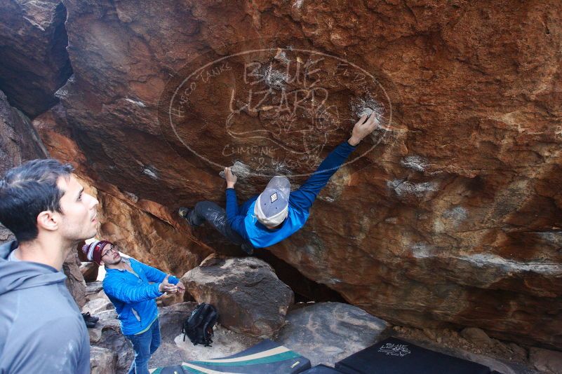 Bouldering in Hueco Tanks on 11/24/2018 with Blue Lizard Climbing and Yoga

Filename: SRM_20181124_1539551.jpg
Aperture: f/5.0
Shutter Speed: 1/200
Body: Canon EOS-1D Mark II
Lens: Canon EF 16-35mm f/2.8 L