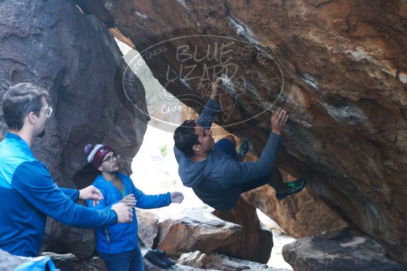 Bouldering in Hueco Tanks on 11/24/2018 with Blue Lizard Climbing and Yoga

Filename: SRM_20181124_1558320.jpg
Aperture: f/4.5
Shutter Speed: 1/250
Body: Canon EOS-1D Mark II
Lens: Canon EF 50mm f/1.8 II