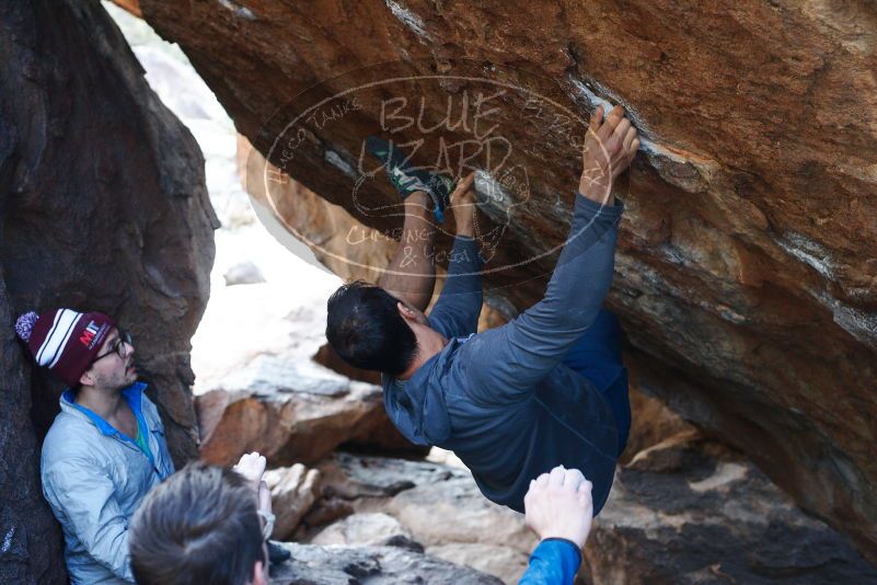 Bouldering in Hueco Tanks on 11/24/2018 with Blue Lizard Climbing and Yoga

Filename: SRM_20181124_1613010.jpg
Aperture: f/4.0
Shutter Speed: 1/250
Body: Canon EOS-1D Mark II
Lens: Canon EF 50mm f/1.8 II