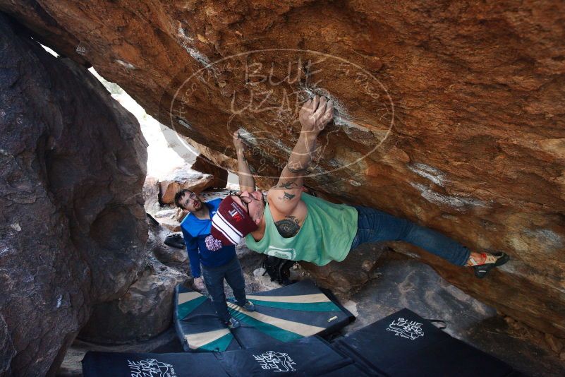 Bouldering in Hueco Tanks on 11/24/2018 with Blue Lizard Climbing and Yoga

Filename: SRM_20181124_1617000.jpg
Aperture: f/5.6
Shutter Speed: 1/200
Body: Canon EOS-1D Mark II
Lens: Canon EF 16-35mm f/2.8 L