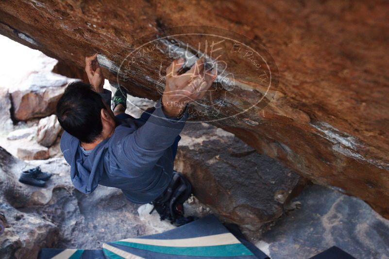 Bouldering in Hueco Tanks on 11/24/2018 with Blue Lizard Climbing and Yoga

Filename: SRM_20181124_1619140.jpg
Aperture: f/4.0
Shutter Speed: 1/250
Body: Canon EOS-1D Mark II
Lens: Canon EF 16-35mm f/2.8 L