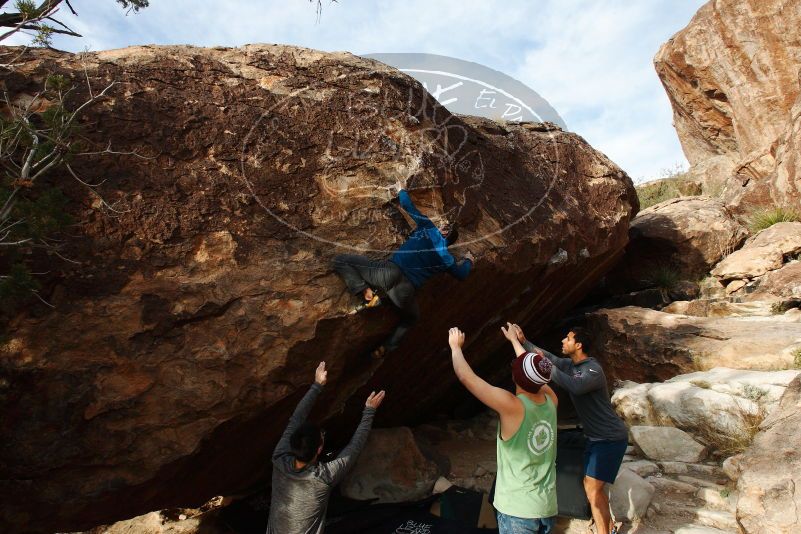 Bouldering in Hueco Tanks on 11/24/2018 with Blue Lizard Climbing and Yoga

Filename: SRM_20181124_1659120.jpg
Aperture: f/10.0
Shutter Speed: 1/250
Body: Canon EOS-1D Mark II
Lens: Canon EF 16-35mm f/2.8 L