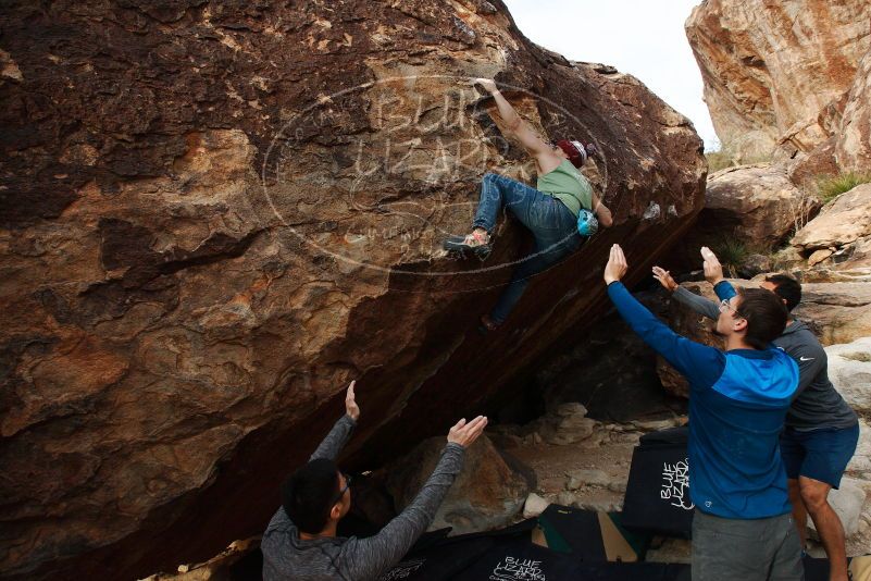 Bouldering in Hueco Tanks on 11/24/2018 with Blue Lizard Climbing and Yoga

Filename: SRM_20181124_1702530.jpg
Aperture: f/8.0
Shutter Speed: 1/250
Body: Canon EOS-1D Mark II
Lens: Canon EF 16-35mm f/2.8 L