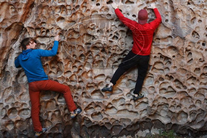 Bouldering in Hueco Tanks on 11/23/2018 with Blue Lizard Climbing and Yoga

Filename: SRM_20181123_1115360.jpg
Aperture: f/3.2
Shutter Speed: 1/200
Body: Canon EOS-1D Mark II
Lens: Canon EF 50mm f/1.8 II