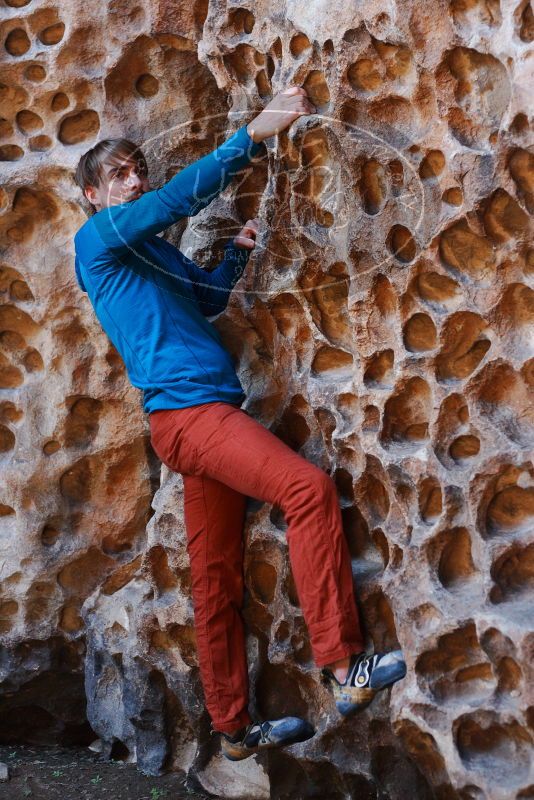 Bouldering in Hueco Tanks on 11/23/2018 with Blue Lizard Climbing and Yoga

Filename: SRM_20181123_1115560.jpg
Aperture: f/3.2
Shutter Speed: 1/160
Body: Canon EOS-1D Mark II
Lens: Canon EF 50mm f/1.8 II