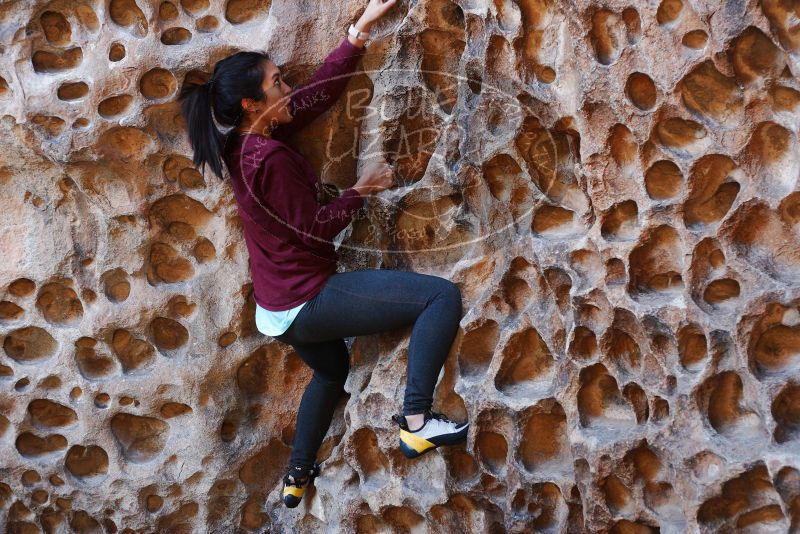 Bouldering in Hueco Tanks on 11/23/2018 with Blue Lizard Climbing and Yoga

Filename: SRM_20181123_1116280.jpg
Aperture: f/3.2
Shutter Speed: 1/125
Body: Canon EOS-1D Mark II
Lens: Canon EF 50mm f/1.8 II