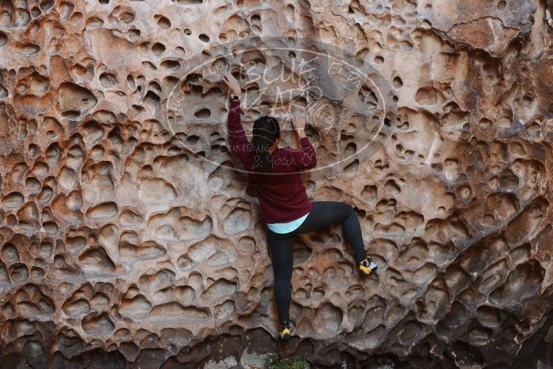 Bouldering in Hueco Tanks on 11/23/2018 with Blue Lizard Climbing and Yoga

Filename: SRM_20181123_1117170.jpg
Aperture: f/3.2
Shutter Speed: 1/200
Body: Canon EOS-1D Mark II
Lens: Canon EF 50mm f/1.8 II