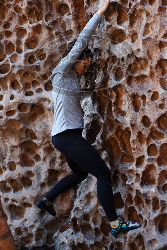 Bouldering in Hueco Tanks on 11/23/2018 with Blue Lizard Climbing and Yoga

Filename: SRM_20181123_1120520.jpg
Aperture: f/3.2
Shutter Speed: 1/200
Body: Canon EOS-1D Mark II
Lens: Canon EF 50mm f/1.8 II