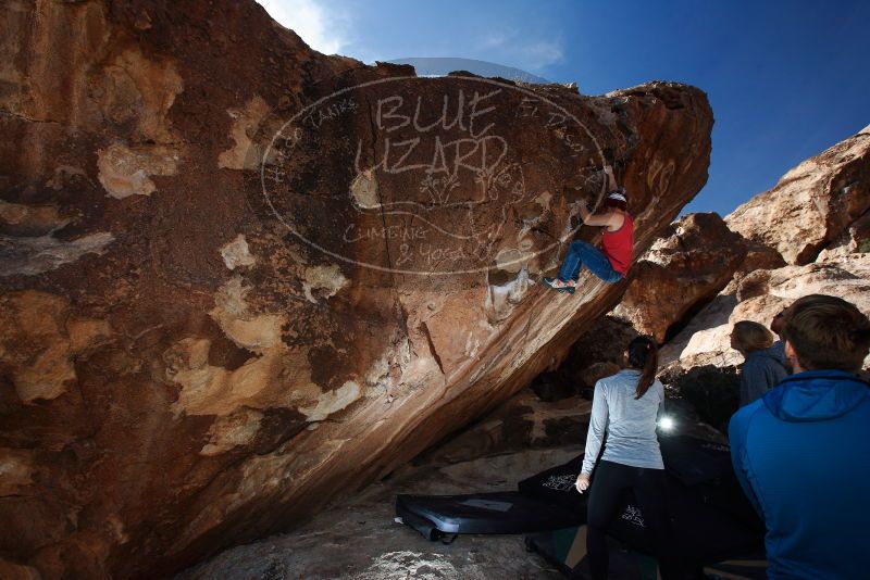 Bouldering in Hueco Tanks on 11/23/2018 with Blue Lizard Climbing and Yoga

Filename: SRM_20181123_1231030.jpg
Aperture: f/5.6
Shutter Speed: 1/200
Body: Canon EOS-1D Mark II
Lens: Canon EF 16-35mm f/2.8 L