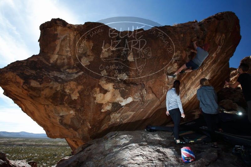 Bouldering in Hueco Tanks on 11/23/2018 with Blue Lizard Climbing and Yoga

Filename: SRM_20181123_1234580.jpg
Aperture: f/5.6
Shutter Speed: 1/250
Body: Canon EOS-1D Mark II
Lens: Canon EF 16-35mm f/2.8 L