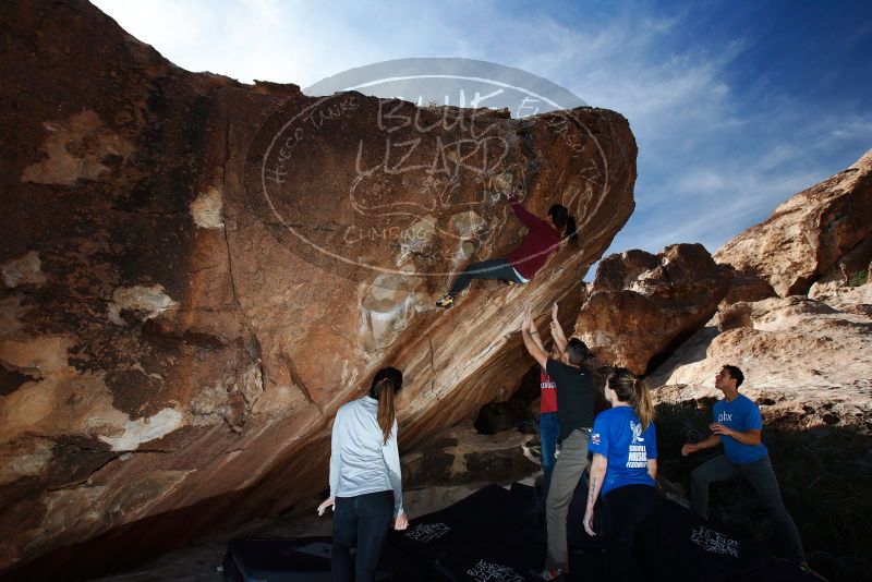 Bouldering in Hueco Tanks on 11/23/2018 with Blue Lizard Climbing and Yoga

Filename: SRM_20181123_1251570.jpg
Aperture: f/5.6
Shutter Speed: 1/250
Body: Canon EOS-1D Mark II
Lens: Canon EF 16-35mm f/2.8 L