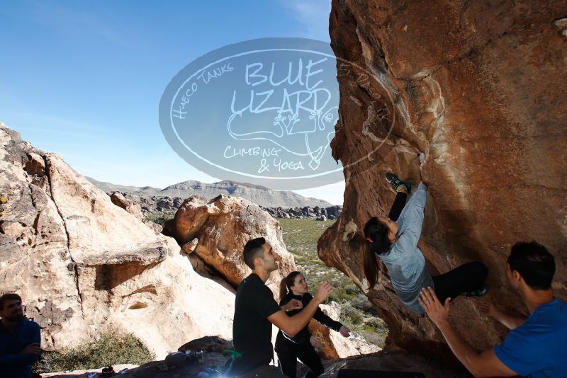 Bouldering in Hueco Tanks on 11/23/2018 with Blue Lizard Climbing and Yoga

Filename: SRM_20181123_1257330.jpg
Aperture: f/5.6
Shutter Speed: 1/250
Body: Canon EOS-1D Mark II
Lens: Canon EF 16-35mm f/2.8 L