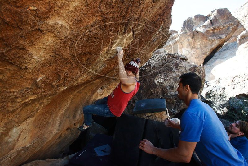 Bouldering in Hueco Tanks on 11/23/2018 with Blue Lizard Climbing and Yoga

Filename: SRM_20181123_1318230.jpg
Aperture: f/5.6
Shutter Speed: 1/500
Body: Canon EOS-1D Mark II
Lens: Canon EF 16-35mm f/2.8 L