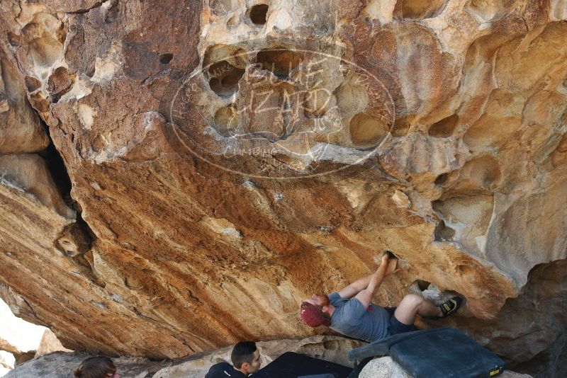 Bouldering in Hueco Tanks on 11/23/2018 with Blue Lizard Climbing and Yoga

Filename: SRM_20181123_1349410.jpg
Aperture: f/5.6
Shutter Speed: 1/500
Body: Canon EOS-1D Mark II
Lens: Canon EF 16-35mm f/2.8 L