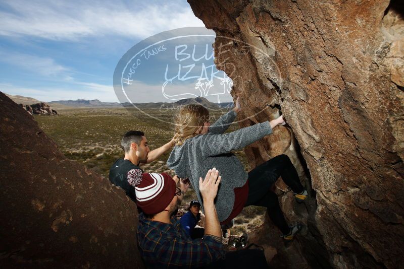 Bouldering in Hueco Tanks on 11/23/2018 with Blue Lizard Climbing and Yoga

Filename: SRM_20181123_1417390.jpg
Aperture: f/8.0
Shutter Speed: 1/250
Body: Canon EOS-1D Mark II
Lens: Canon EF 16-35mm f/2.8 L