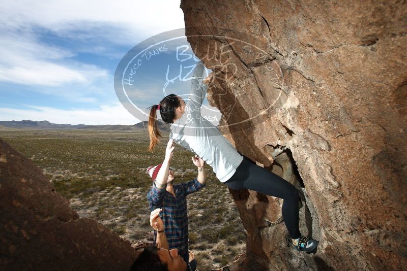 Bouldering in Hueco Tanks on 11/23/2018 with Blue Lizard Climbing and Yoga

Filename: SRM_20181123_1424580.jpg
Aperture: f/5.6
Shutter Speed: 1/250
Body: Canon EOS-1D Mark II
Lens: Canon EF 16-35mm f/2.8 L