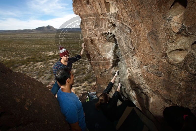 Bouldering in Hueco Tanks on 11/23/2018 with Blue Lizard Climbing and Yoga

Filename: SRM_20181123_1428580.jpg
Aperture: f/5.6
Shutter Speed: 1/250
Body: Canon EOS-1D Mark II
Lens: Canon EF 16-35mm f/2.8 L