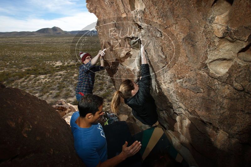 Bouldering in Hueco Tanks on 11/23/2018 with Blue Lizard Climbing and Yoga

Filename: SRM_20181123_1429030.jpg
Aperture: f/5.6
Shutter Speed: 1/250
Body: Canon EOS-1D Mark II
Lens: Canon EF 16-35mm f/2.8 L