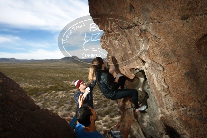 Bouldering in Hueco Tanks on 11/23/2018 with Blue Lizard Climbing and Yoga

Filename: SRM_20181123_1429130.jpg
Aperture: f/5.6
Shutter Speed: 1/250
Body: Canon EOS-1D Mark II
Lens: Canon EF 16-35mm f/2.8 L