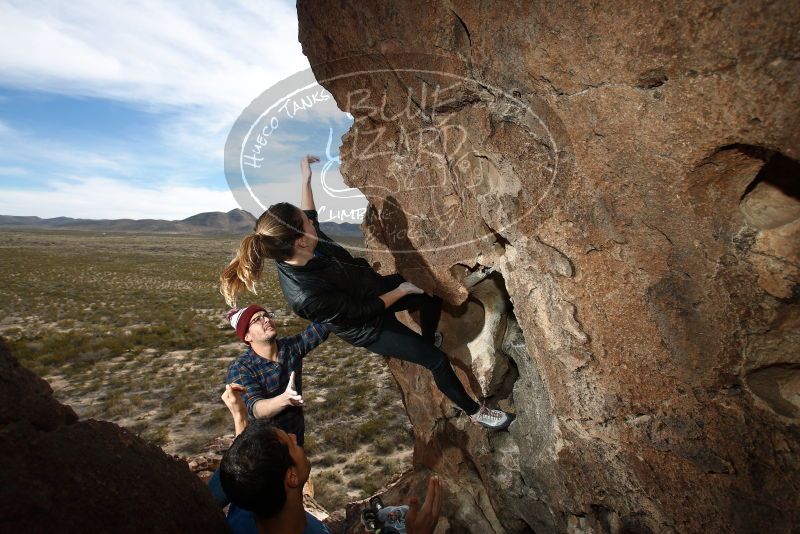 Bouldering in Hueco Tanks on 11/23/2018 with Blue Lizard Climbing and Yoga

Filename: SRM_20181123_1429150.jpg
Aperture: f/5.6
Shutter Speed: 1/250
Body: Canon EOS-1D Mark II
Lens: Canon EF 16-35mm f/2.8 L