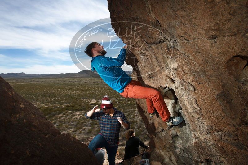 Bouldering in Hueco Tanks on 11/23/2018 with Blue Lizard Climbing and Yoga

Filename: SRM_20181123_1434200.jpg
Aperture: f/5.6
Shutter Speed: 1/250
Body: Canon EOS-1D Mark II
Lens: Canon EF 16-35mm f/2.8 L