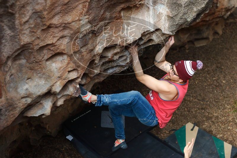 Bouldering in Hueco Tanks on 11/23/2018 with Blue Lizard Climbing and Yoga

Filename: SRM_20181123_1549240.jpg
Aperture: f/3.2
Shutter Speed: 1/250
Body: Canon EOS-1D Mark II
Lens: Canon EF 50mm f/1.8 II