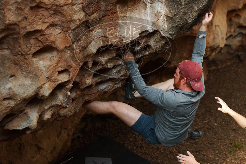 Bouldering in Hueco Tanks on 11/23/2018 with Blue Lizard Climbing and Yoga

Filename: SRM_20181123_1557400.jpg
Aperture: f/3.5
Shutter Speed: 1/250
Body: Canon EOS-1D Mark II
Lens: Canon EF 50mm f/1.8 II