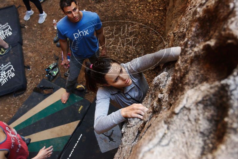 Bouldering in Hueco Tanks on 11/23/2018 with Blue Lizard Climbing and Yoga

Filename: SRM_20181123_1609220.jpg
Aperture: f/3.5
Shutter Speed: 1/125
Body: Canon EOS-1D Mark II
Lens: Canon EF 16-35mm f/2.8 L