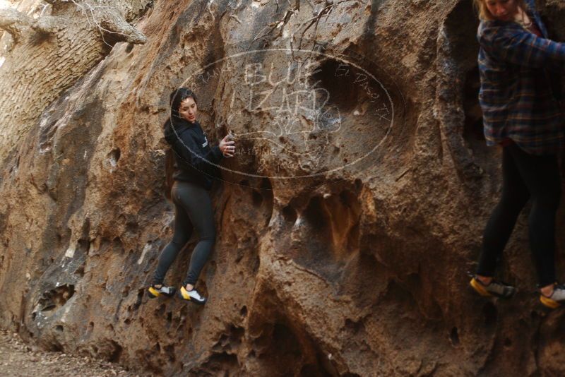 Bouldering in Hueco Tanks on 11/23/2018 with Blue Lizard Climbing and Yoga

Filename: SRM_20181123_1644260.jpg
Aperture: f/3.2
Shutter Speed: 1/100
Body: Canon EOS-1D Mark II
Lens: Canon EF 50mm f/1.8 II