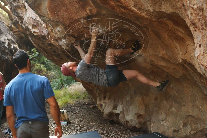 Bouldering in Hueco Tanks on 11/23/2018 with Blue Lizard Climbing and Yoga

Filename: SRM_20181123_1649400.jpg
Aperture: f/2.8
Shutter Speed: 1/100
Body: Canon EOS-1D Mark II
Lens: Canon EF 50mm f/1.8 II