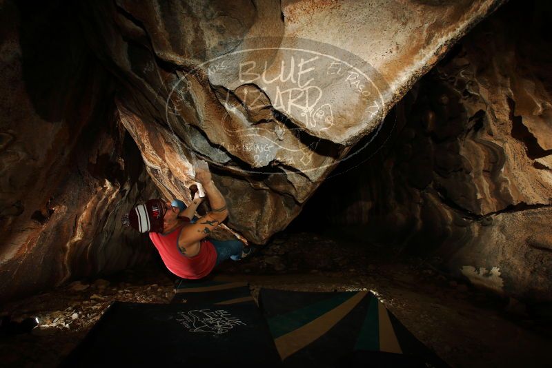 Bouldering in Hueco Tanks on 11/23/2018 with Blue Lizard Climbing and Yoga

Filename: SRM_20181123_1731490.jpg
Aperture: f/8.0
Shutter Speed: 1/250
Body: Canon EOS-1D Mark II
Lens: Canon EF 16-35mm f/2.8 L